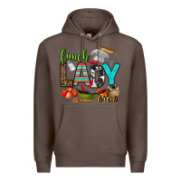 Coffee lunch lady crew Premium Hoodie - AdoDesignShop