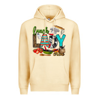 Pina Colada lunch lady crew Premium Hoodie - AdoDesignShop