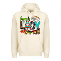 Tofu lunch lady crew Premium Hoodie - AdoDesignShop