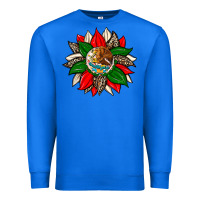True Royal mexican flag sunflower Premium Sweatshirt - Zillion Design Studio