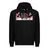 Black wife mom nurse libbey glass Premium Hoodie - BundleAndBundleShop