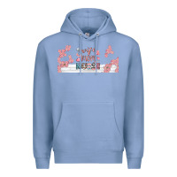 Colony Blue wife mom nurse libbey glass Premium Hoodie - BundleAndBundleShop