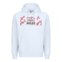 White wife mom nurse libbey glass Premium Hoodie - BundleAndBundleShop