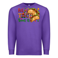 Purple Let's Taco 'Bout It Premium Sweatshirt - texasbilliewilder