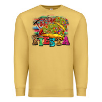 Antique Gold Taco Fiesta Premium Sweatshirt - texasbilliewilder