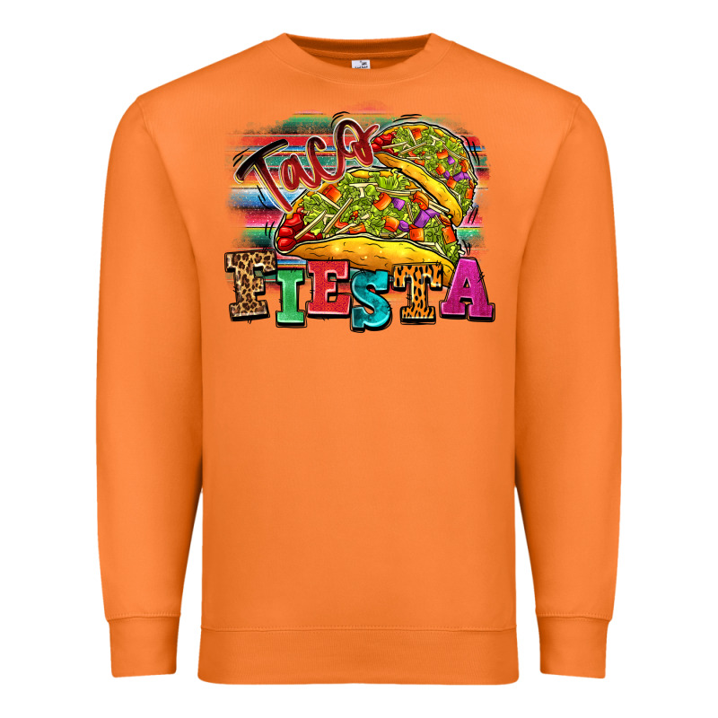 Taco Fiesta Premium Sweatshirt by texasbilliewilder | Teevron