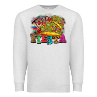 Oatmeal Heather Taco Fiesta Premium Sweatshirt - texasbilliewilder