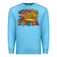 Ocean Blue Taco Fiesta Premium Sweatshirt - texasbilliewilder