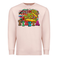 Pale Pink Taco Fiesta Premium Sweatshirt - texasbilliewilder