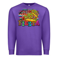Purple Taco Fiesta Premium Sweatshirt - texasbilliewilder
