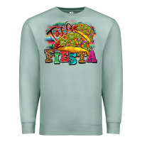 Seafoam Taco Fiesta Premium Sweatshirt - texasbilliewilder