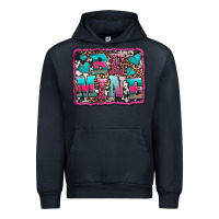 Navy be mine western valentine's day Urban Hoodie - AdoDesignShop