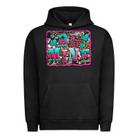 Pigment Black be mine western valentine's day Urban Hoodie - AdoDesignShop