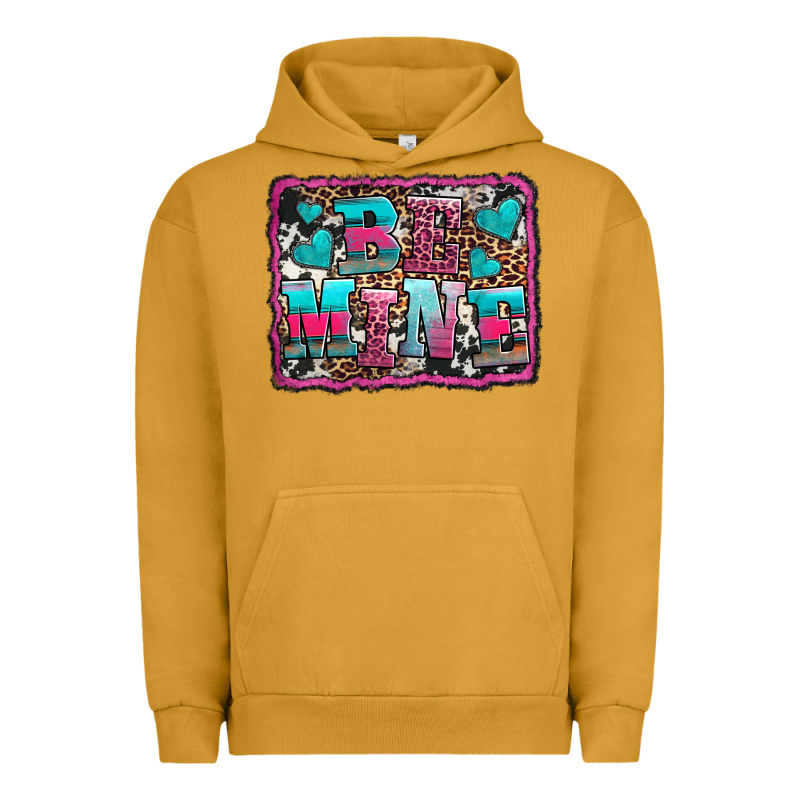 Be Mine Western Valentine's Day Urban Hoodie by AdoDesignShop | Teevron