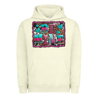 Pigment Pistachio be mine western valentine's day Urban Hoodie - AdoDesignShop