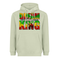 Matcha dream like king with crown Heavyweight Hoodie - texasbilliewilder