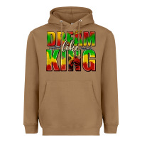 Toasted Coconut dream like king with crown Heavyweight Hoodie - texasbilliewilder