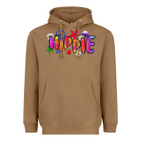Toasted Coconut hippie Heavyweight Hoodie - Zillion Design Studio