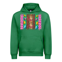 Emerald easter leopard egg bunny brush stroke Urban Hoodie - Artiststas