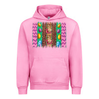Fuchsia Pink easter leopard egg bunny brush stroke Urban Hoodie - Artiststas