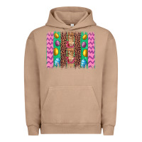 Pigment Burro easter leopard egg bunny brush stroke Urban Hoodie - Artiststas