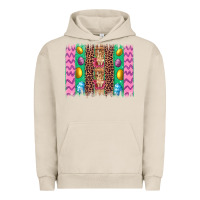 Pigment French Oak easter leopard egg bunny brush stroke Urban Hoodie - Artiststas