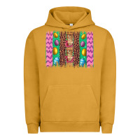 Pigment Peanut Butter easter leopard egg bunny brush stroke Urban Hoodie - Artiststas