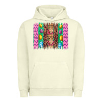 Pigment Pistachio easter leopard egg bunny brush stroke Urban Hoodie - Artiststas