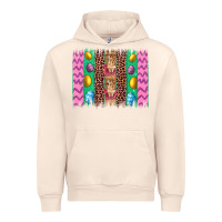Sandshell easter leopard egg bunny brush stroke Urban Hoodie - Artiststas