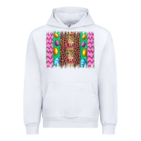 White easter leopard egg bunny brush stroke Urban Hoodie - Artiststas