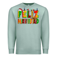 Seafoam feliz navidad Premium Sweatshirt - Zillion Design Studio