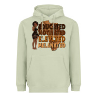 Matcha educated motivated elevated melanated Heavyweight Hoodie - texasbilliewilder