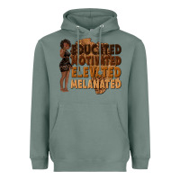 Sage educated motivated elevated melanated Heavyweight Hoodie - texasbilliewilder