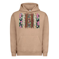 Pigment Burro easter leopard cowhide bunny brush stroke Urban Hoodie - Artiststas