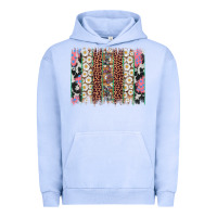 Pigment Grape Ice easter leopard cowhide bunny brush stroke Urban Hoodie - Artiststas
