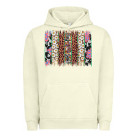 Pigment Pistachio easter leopard cowhide bunny brush stroke Urban Hoodie - Artiststas
