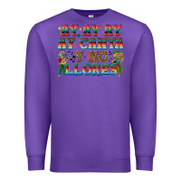 Purple Ay Ay Ay Ay Canta y No Llores Premium Sweatshirt - texasbilliewilder