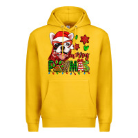 Lemon merry pawmas christmas french bulldog Premium Hoodie - Jasminsmagicworld