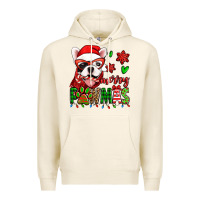 Tofu merry pawmas christmas french bulldog Premium Hoodie - Jasminsmagicworld