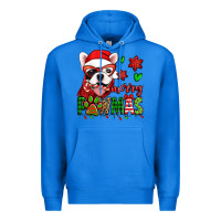 True Royal merry pawmas christmas french bulldog Premium Hoodie - Jasminsmagicworld