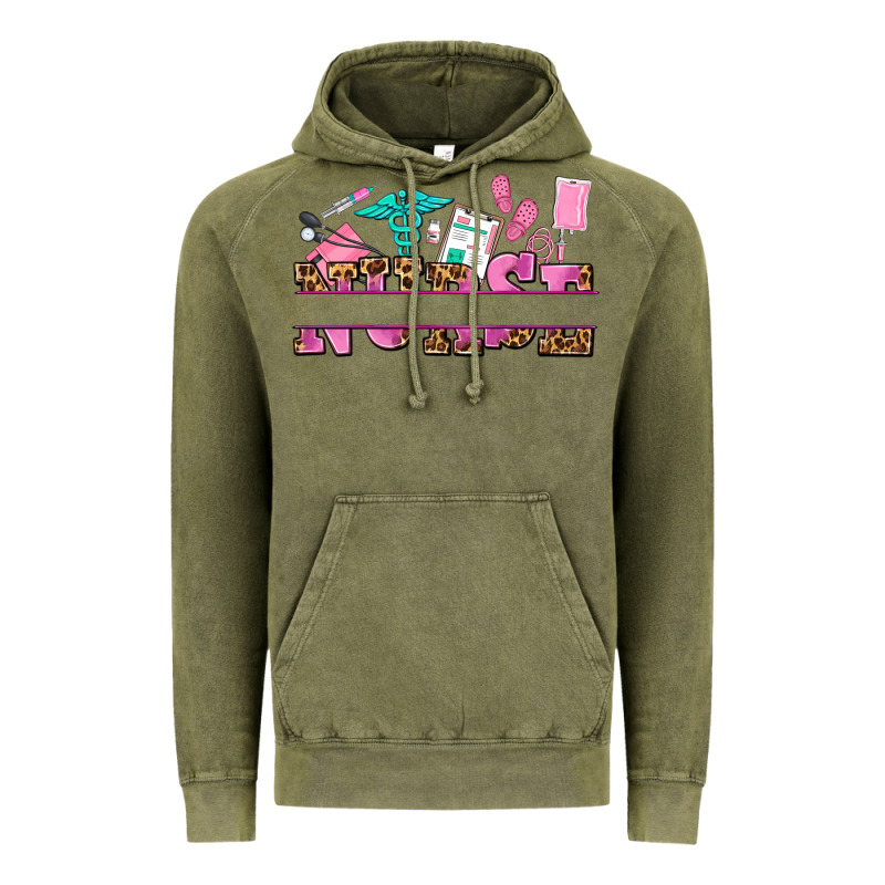 Nurse Custom Name Vintage Hoodie by AdoDesignShop | Teevron