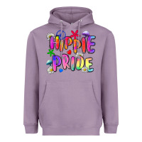 Lavender hippie pride Heavyweight Hoodie - Zillion Design Studio