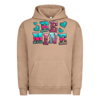 Pigment Burro be mine western valentine's day no background Urban Hoodie - AdoDesignShop