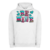 Pigment Lunar Rock be mine western valentine's day no background Urban Hoodie - AdoDesignShop