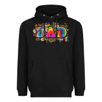 Black dad pride Heavyweight Hoodie - Zillion Design Studio