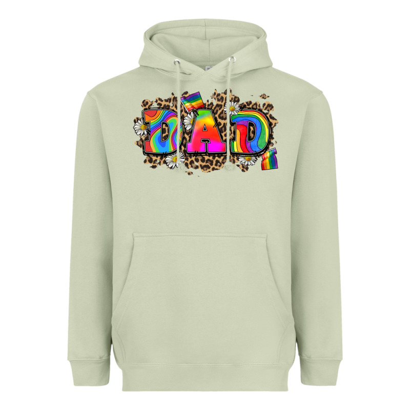 Dad Pride Heavyweight Hoodie by Zillion Design Studio | Teevron