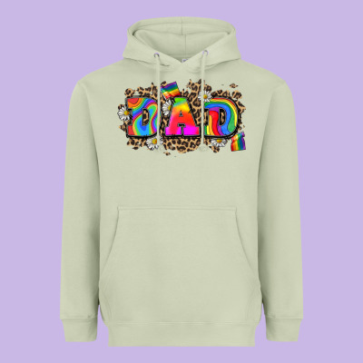 Dad Pride Heavyweight Hoodie Designed By Zillion Design Studio
