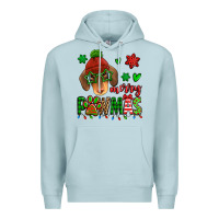 Blue Mist merry pawmas christmas dachshund Premium Hoodie - Jasminsmagicworld