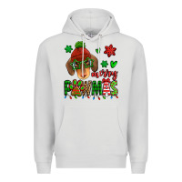 Dove Grey merry pawmas christmas dachshund Premium Hoodie - Jasminsmagicworld