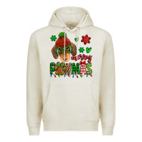 Oatmeal Heather merry pawmas christmas dachshund Premium Hoodie - Jasminsmagicworld
